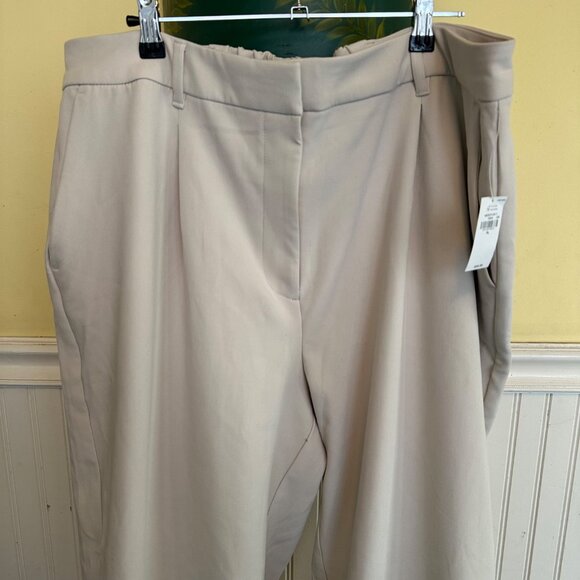 Extra High-Rise Taylor Wide Leg Trousers XL By Old Navy cream white - Picture 7 of 9